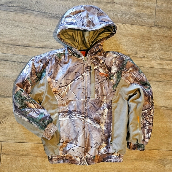 NWT'S! - RUSTIC RIDGE - Olive Drab And Camo Youth Jacket - Size M / 8/10